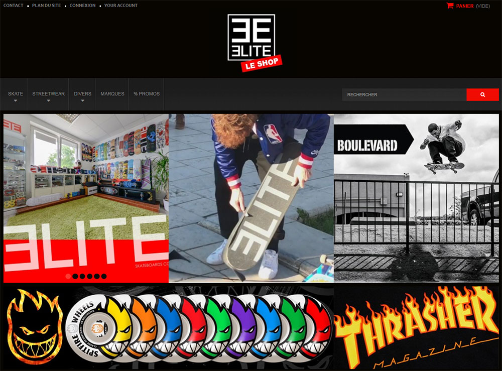 Elite Skateshop - boutique en ligne